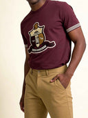 Kappa Alpha Psi Modern Crimson Coat of Arms T Shirt Crimson