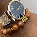 Kappa Alpha Psi Light Wooden Beaded Bracelet