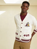 Kappa Alpha Psi Cardigan - Modern Classic Cream Design