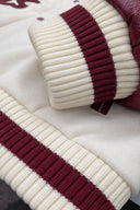 Kappa Alpha Psi Crimson and Cream Varsity Letterman