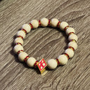 Kappa Alpha Psi Beaded Bracelet - Cream