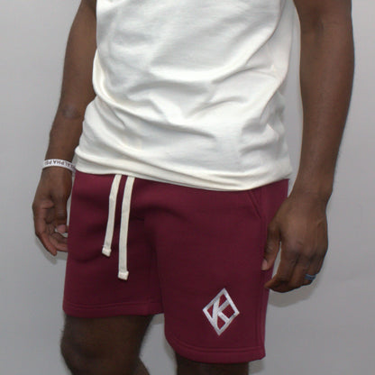 ΚΑΨ Cotton fleece Crimson Shorts