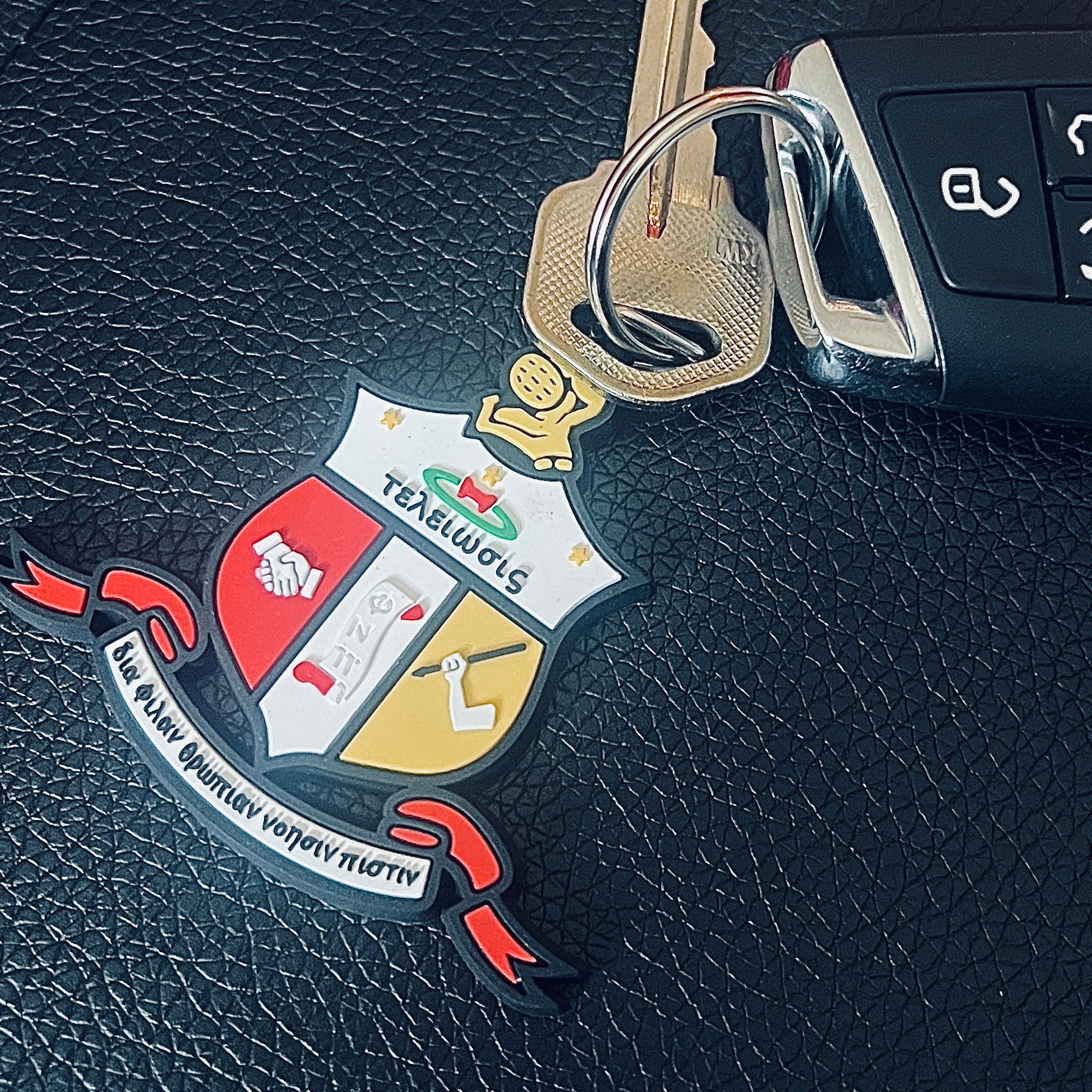 Perfect for collectors of historical memorabilia, this key chain is a unique addition to any collection. It is also a great way to show off your love and support for the fraternity. Whether you use it to adorn your backpack or as a decorative piece on your shelf, this Kappa Alpha Psi Shield Key Chain is sure to impress.