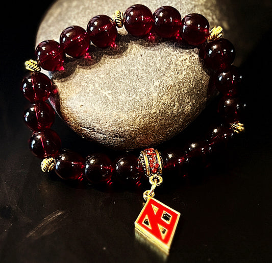 Kappa Alpha Psi Beaded Bracelet