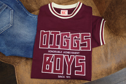 Represent your organization with pride by wearing this stylish and comfortable t-shirt. Whether you're attending a fraternity event or just hanging out with friends, this shirt is sure to turn heads. Don't miss out on the opportunity to show your support for Kappa Alpha Psi - order your "Diggs Boys" cream t-shirt today!