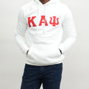 Kappa Alpha Psi Off White and Red Hoodie