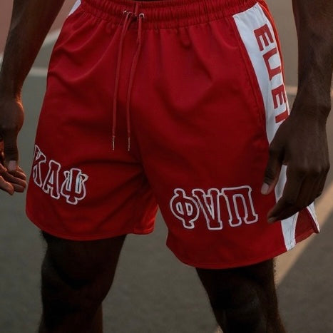 Kappa Alpha Psi “Phi Nu Pi” Red Shorts