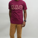 Premium Basic Dark Crimson T-Shirt is a staple for any wardrobe. Made of pure cotton, this crimson/cream-colored tee offers a soft feel against the skin and is designed to keep up with your daily activities without fuss. The short sleeves and classic crew neck provide a timeless look that's perfect for any casual occasion.