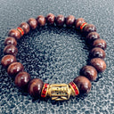 Kappa Alpha Psi Wooden Beaded Bracelet