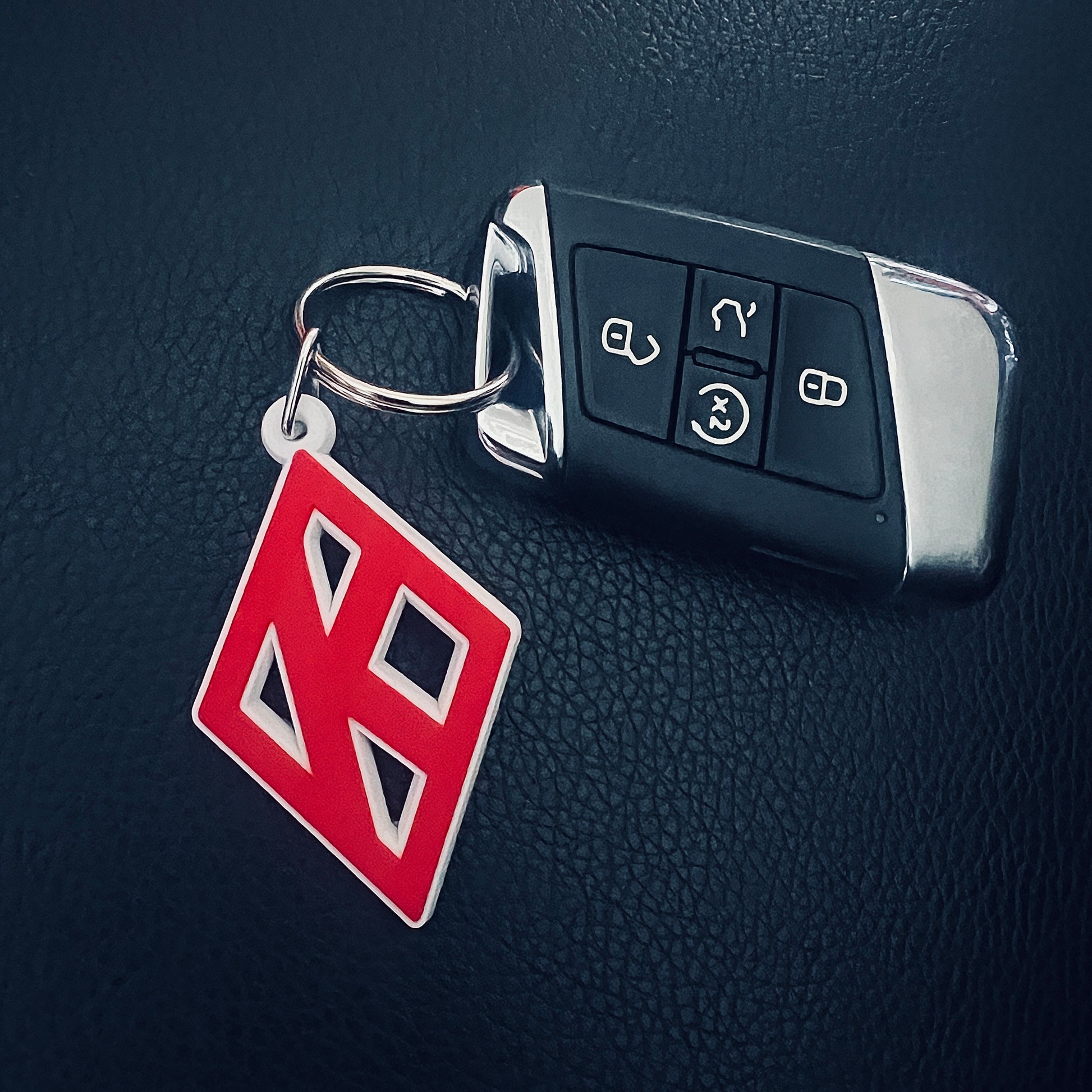 This Kappa Alpha Psi Diamond K Keychain is a must-have for KAPsi Fraternity member. The intricate design showcases the organization's iconic logo and symbols, making it a perfect addition to any historical memorabilia collection.

