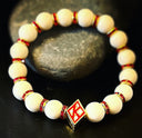 Kappa Alpha Psi Beaded Bracelet - Cream