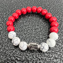 Kappa Alpha Psi Wooden Beaded Bracelet