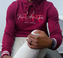 "NUPE" ΚΑΨ Embroidery Hoodie