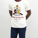 The shield design adds a touch of sophistication to this already stylish t-shirt, making it a must-have for any Nupe. The shirt is available in a variety of sizes. So why wait? Add this Kappa Alpha Psi Premium Shield T-Shirt to your collection today and show off your pride in style!
