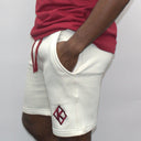 ΚΑΨ Cotton fleece Cream Shorts