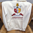 Shield Chenille Embroidery Cream Hoodie