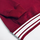 Kappa Alpha Psi Crimson Hoodie with Shoulder Stripes