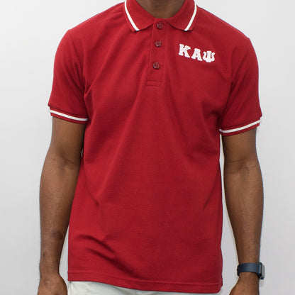 Kappa Alpha Psi Crimson Polo