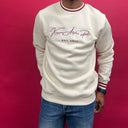 "NUPE" ΚΑΨ Embroidery Sweatshirt - NUPE KAVE
