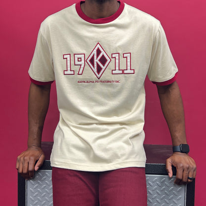 This Kappa Alpha Psi Diamond K 1911 Shirt is a must-have for any Fraternity collector. Show off your pride and represent your organization with this stunning shirt. The shirt features the iconic Diamond K emblem of Kappa Alpha Psi, which was founded in 1911.