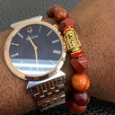 Kappa Alpha Psi Wooden Beaded Bracelet