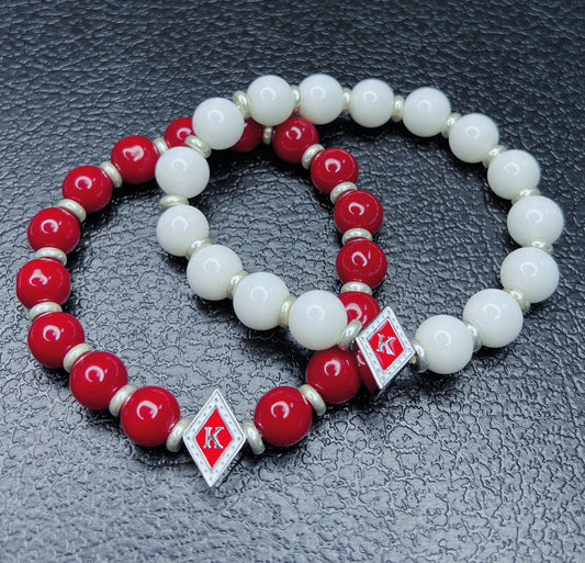 Kappa Alpha Psi Beaded Bracelet