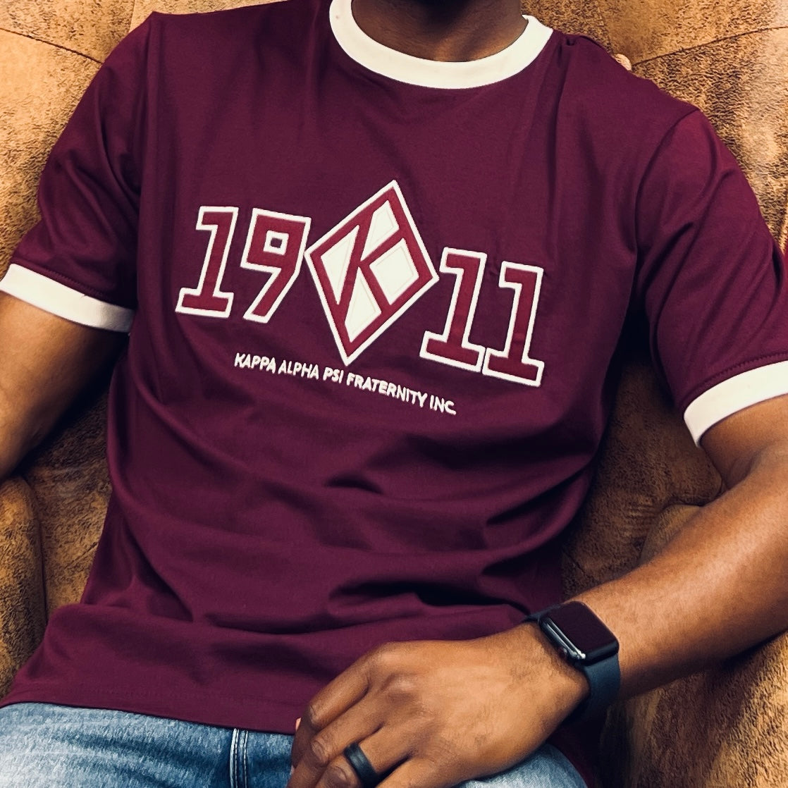 Made with high-quality materials, this shirt is perfect for any occasion. Whether you're heading to a chapter meeting, a Greek event, or just hanging out with your brothers, this shirt is sure to make a statement. Don't miss out on the opportunity to add this unique and rare piece to your collection.