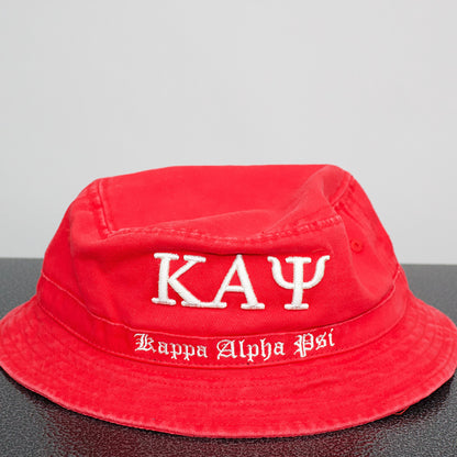ΚΑΨ Red Bucket Hat