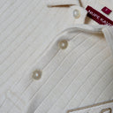 Kappa Alpha Psi Cream Knit Polo Cotton Polo Sweater