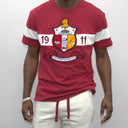 Kappa Alpha Psi Crimson Chenille Shield T Shirt