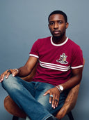 Kappa Alpha Psi  Crimson Coat of Arms T Shirt