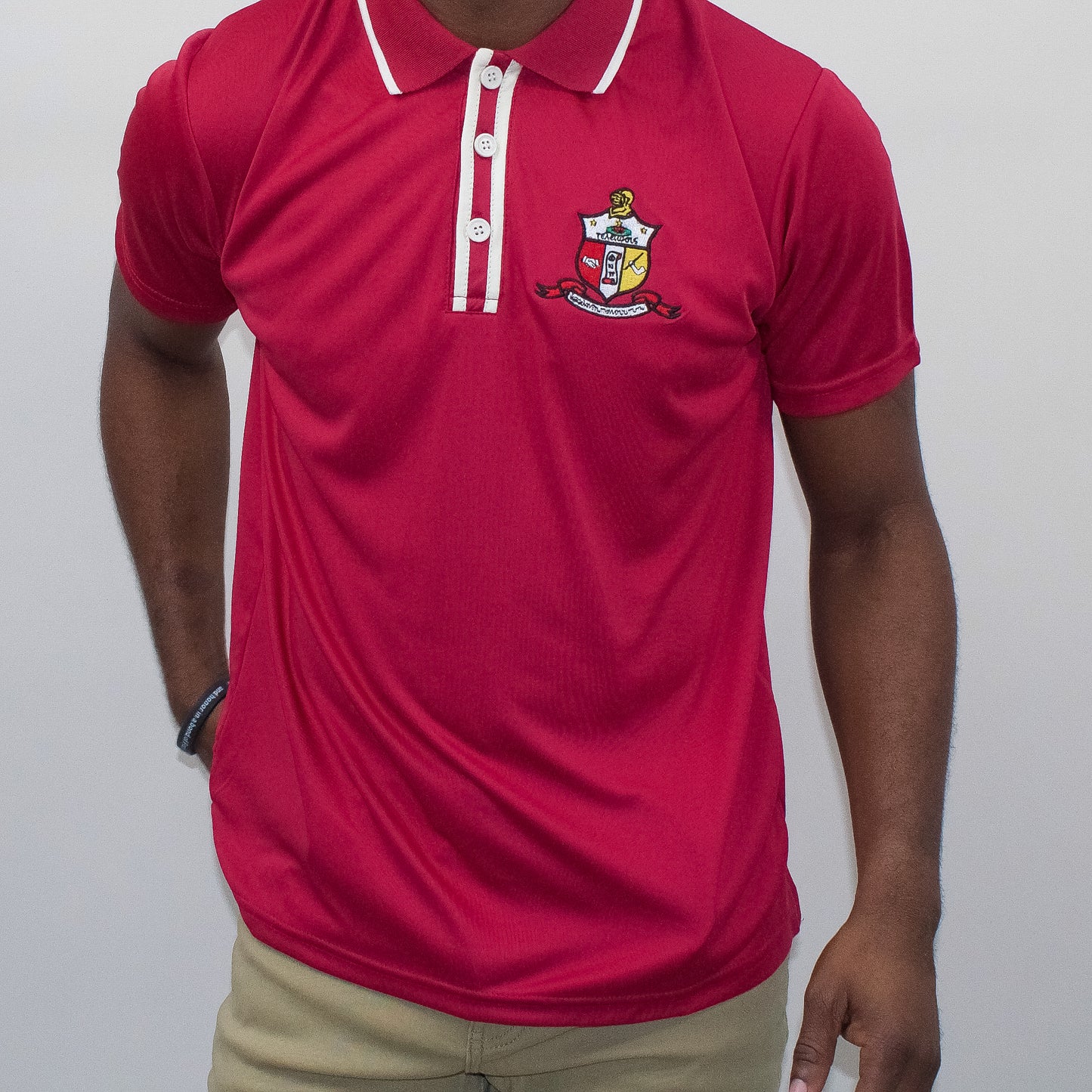 Kappa Alpha Psi Crimson Polo Shirt