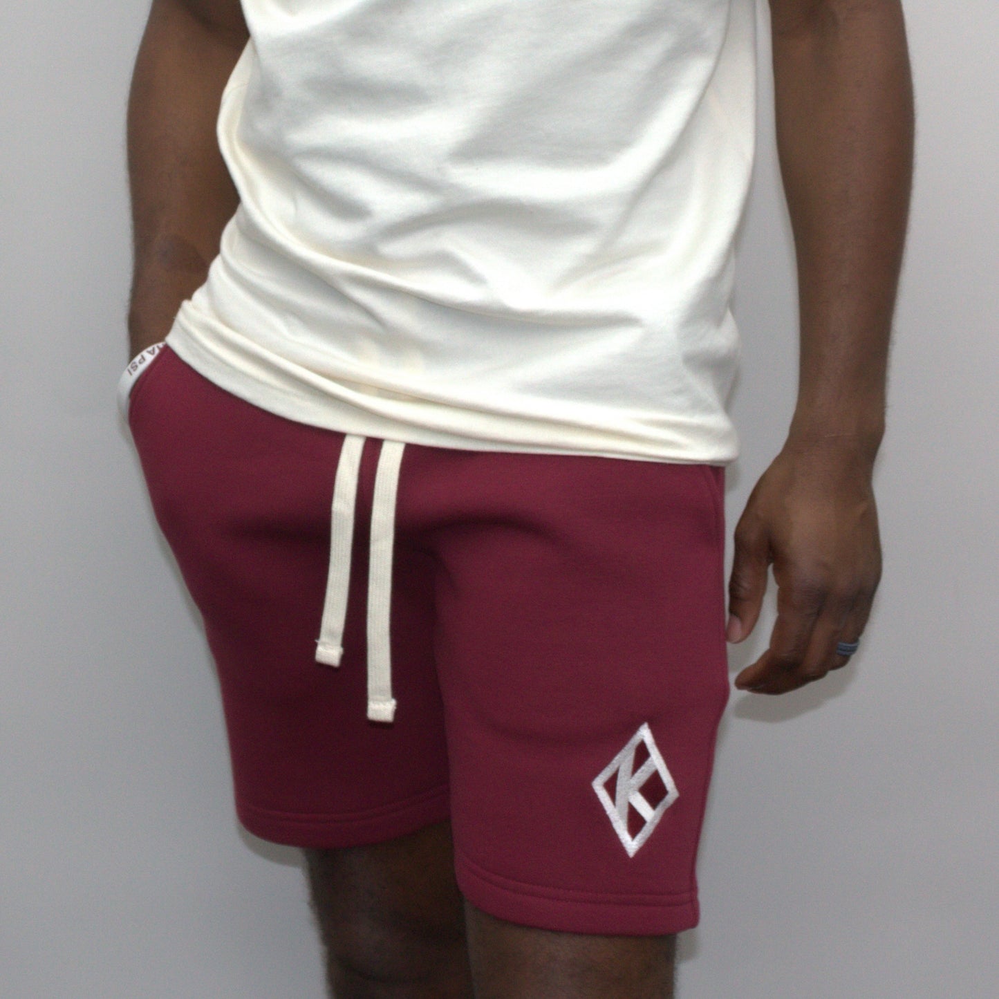 ΚΑΨ Cotton fleece Crimson Shorts