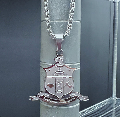 ΚΑΨ Shield Silver or Gold Necklace