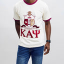 Kappa Alpha Psi Shield Cream Ring T Shirt