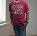 Show your support for the Kappa Alpha Psi fraternity with this "Diggs Boys" light crimson t-shirt. Made with high-quality fabric, this shirt is perfect for any member of the fraternity community. The design features the iconic Kappa Alpha Psi logo and the phrase "Diggs Boys" in bold letters, making it a great addition to your collection of historical memorabilia.
