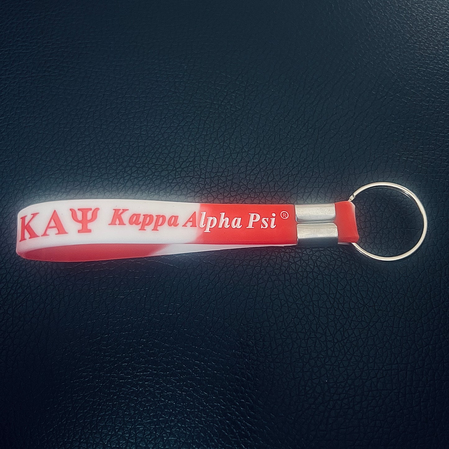 Kappa Alpha Psi Silicone Key Chain