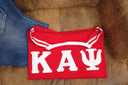 The shirt is perfect for those who appreciate quality and style. It is a great addition to any collection and is sure to turn heads. Whether you're dressing up or down, this Kappa Alpha Psi Shoulder Stripe T-Shirt is a versatile piece that can be worn for any occasion.