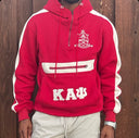 Exclusive Kappa Alpha Psi Stitched Embroidery unique Hoodie. This is the perfect long-sleeved hoodie to wear while showing off your Kappa Alpha Psi fraternity lettering. A comfortable 100% cotton  with a twill Greek letters embroidery across the chest give you the perfect fit. This hoodie is also a perfect gift or your favorite Kappa Man.