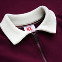Kappa Alpha Psi Crimson Half Zipper Shield Sweatshirt - NUPE KAVE