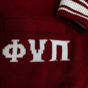 Kappa Alpha Psi Modern Classic Crimson Cardigan - NUPE KAVE
