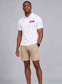 Kappa Alpha Psi ΚΑΨ Embroidered Polo Shirt – Classic Fraternity Style