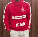 Exclusive Kappa Alpha Psi Stitched Embroidery unique Hoodie. This is the perfect long-sleeved hoodie to wear while showing off your Kappa Alpha Psi fraternity lettering. A comfortable 100% cotton  with a twill Greek letters embroidery across the chest give you the perfect fit. This hoodie is also a perfect gift or your favorite Kappa Man.