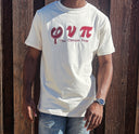 Exclusive Kappa Alpha Psi Stitched Appliqué Embroidery Lettered T-shirt . This is the perfect short-sleeved shirt to wear while showing off your Kappa Alpha Psi fraternity lettering. A comfortable 100% cotton tee with a twill Greek letters embroidery across the chest give you the perfect fit. This shirt is also a perfect gift for your favorite Kappa Man.