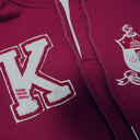 Kappa Alpha Psi Crimson Coat Of Arms Hoodie
