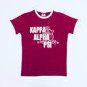 Kappa Alpha Psi Coat of Arms Short Sleeve T Shirt Crimson