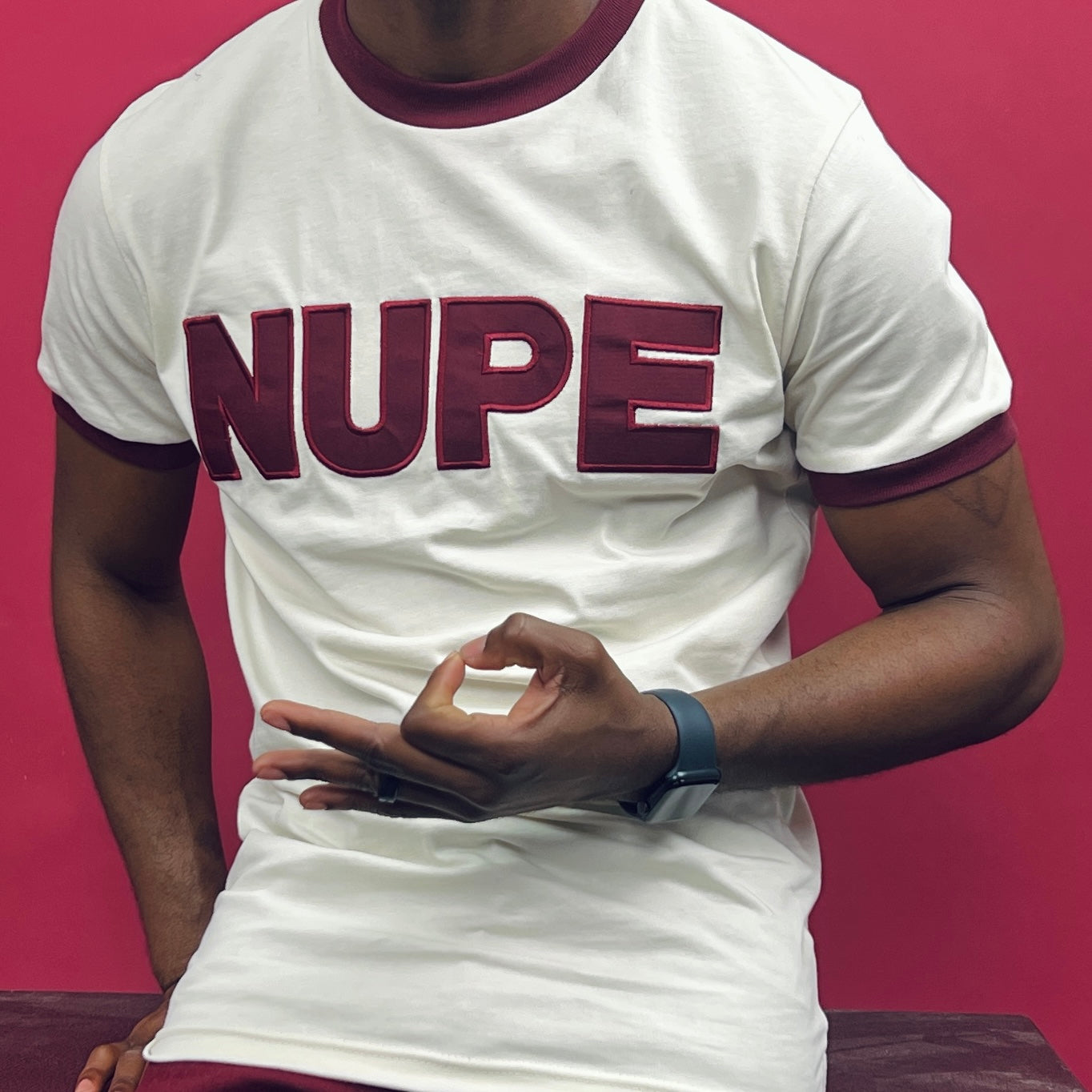 Represent your organization with pride by wearing this stylish and comfortable t-shirt. Whether you're attending a fraternity event or just hanging out with friends, this shirt is sure to turn heads. Don't miss out on the opportunity to show your support for Kappa Alpha Psi - order your "NUPE" cream t-shirt today!