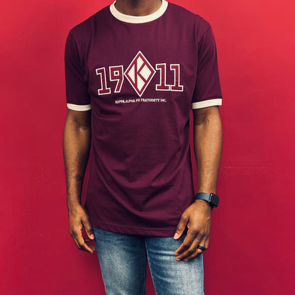 This Kappa Alpha Psi Diamond K 1911 Shirt is a must-have for any Fraternity collector. Show off your pride and represent your organization with this stunning shirt. The shirt features the iconic Diamond K emblem of Kappa Alpha Psi, which was founded in 1911.