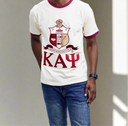 Kappa Alpha Psi Shield Cream Ring T Shirt