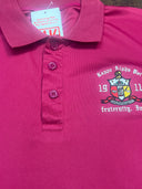 (Kappa Alpha Psi Crimson Polo Shirt Dri-Fit
